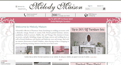 Desktop Screenshot of melodymaison.co.uk